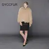 Unique Design Woman Mongolian Sheep Wool Fur Coat For Wholesale