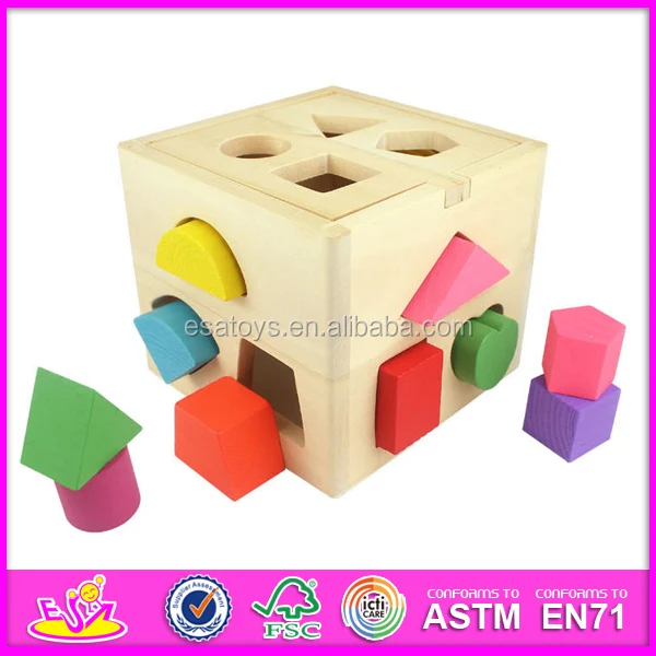 baby wooden blocks puzzle