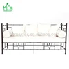 latest design modern design furniture luxury fabric living room metal sofa cum bed