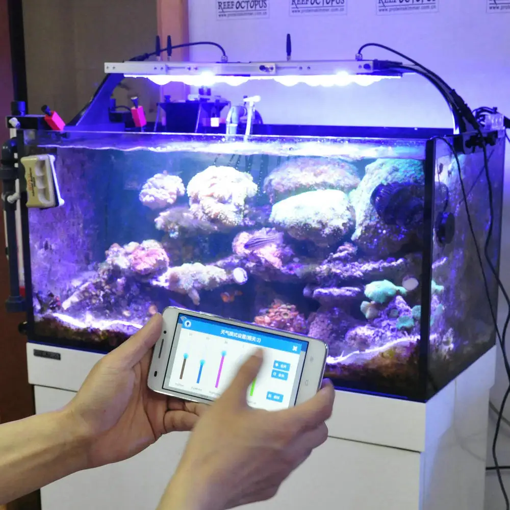 Best Selling CTLite G4 WiFi Control Coral Reef 150W Intelligent Aquarium Light Acuario LED