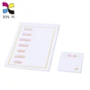 Perfect binding blank school writing and appointment book sticky memo pad