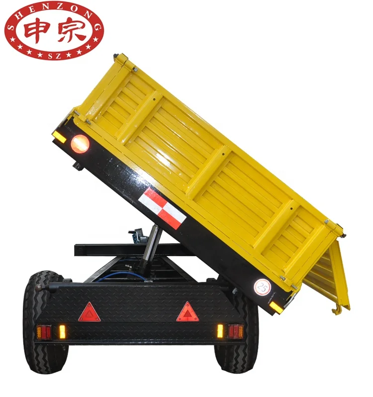 3 Ton Farm Tractor Hydraulic Dump Tipper Trailer For Sale Buy Farm