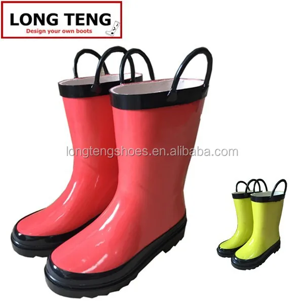 cheap red rain boots