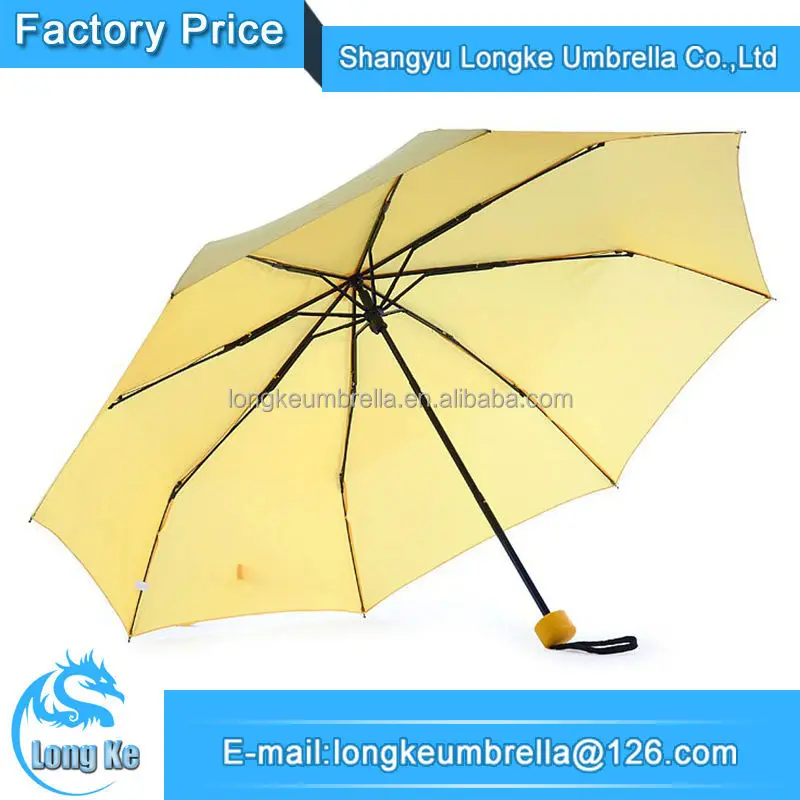 Cheap Wholesale Ecofriendly Yellow Folding Umbrella Buy Folding