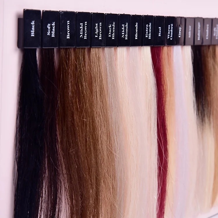 Detachable Human Hair,Hair Extension Colour Chart Catalogue With Free  Sample - Buy Hair Color Catalogue,Human Hair Extension Color Chart,Human  Hair ...