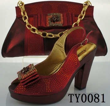 Wine Shoe And Handbag Sets Nigeria Las Bag African Fabric Shoes Wine Shoe And Handbag Sets Nigeria Las Bag African Fabric Shoes