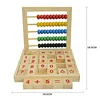 Exclusive counting numbers for kids interesting beads design math learning wooden abacus toys wholesale