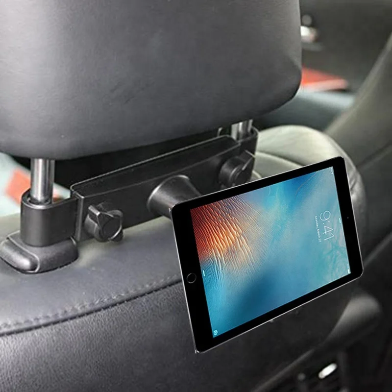 XMXCZKJ Car Headrest Mount Holder Backseat Headrest Magnetic Holder Mount Mobile Phone Tablet For iPhone X 8 Universal