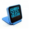 Digital Alarm Clock Mini Portable Student Clock LCD Travel Smart Nightlight Office Table Clock Snooze