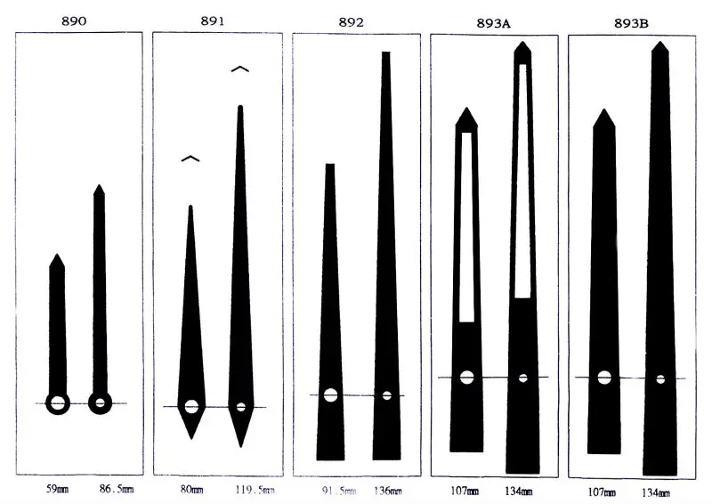 355mm To 452mm Large Clock Hands Buy Large Clock Hands,Clock Hands