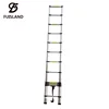 6+6 steps 5m aluminum folding portable adjustable telescopic ladder