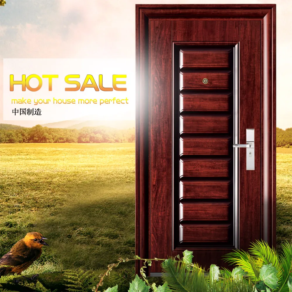 Popular Design Steel Doors Ghana Door With Handle Buy Popular Design