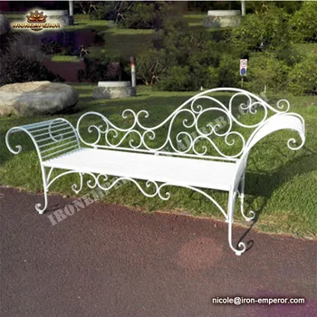 Antique Wrought Iron Chaise Couch Wedding Chairs Furniture Outdoor Leisure Bench Buy Bench Chair Furniture Antique Wrought Iron Benches Iron Bedroom