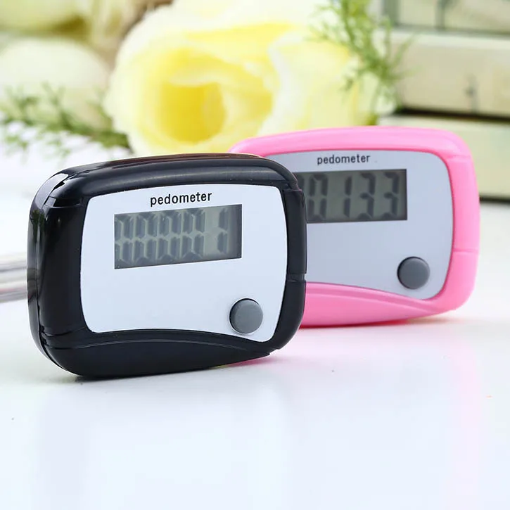 New Foot Step Counter Lcd Pedometer Run Walk Walking Buy Pedometer