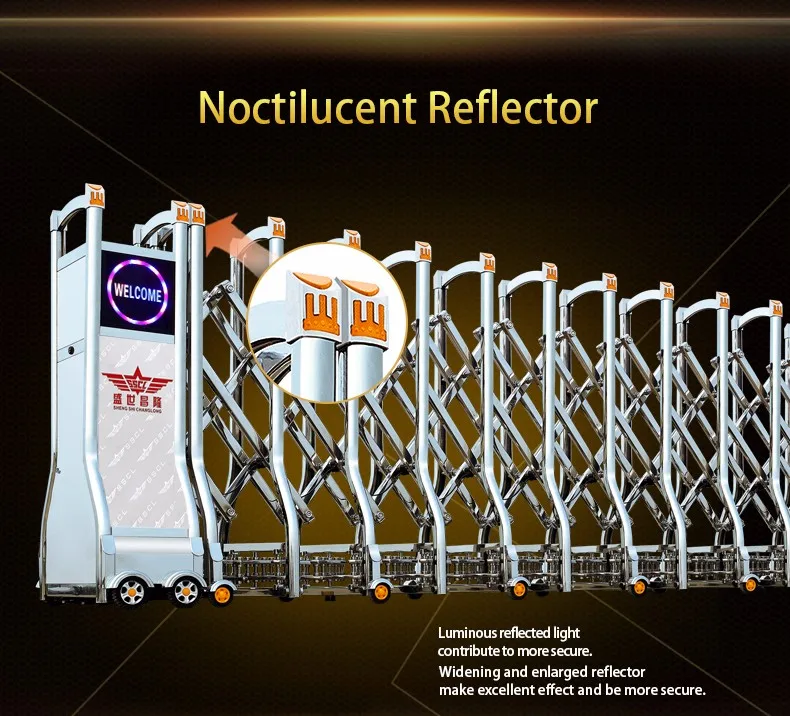 Sscl Accordion Driveway Gate Sliding Gate Designj1721 Buy Sscl