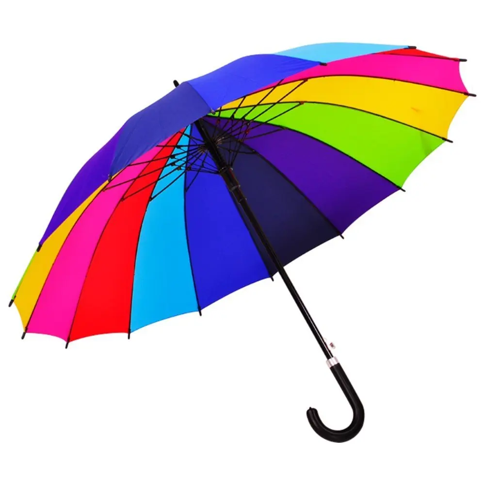 Umbrella, Ambrellaok 16-rib Windproof, Waterproof and Anti-uv Auto Open Lar...