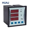 Current Voltage Frequency Monitoring Three Phase Prepaid Triple Display Multifunction Power Meter