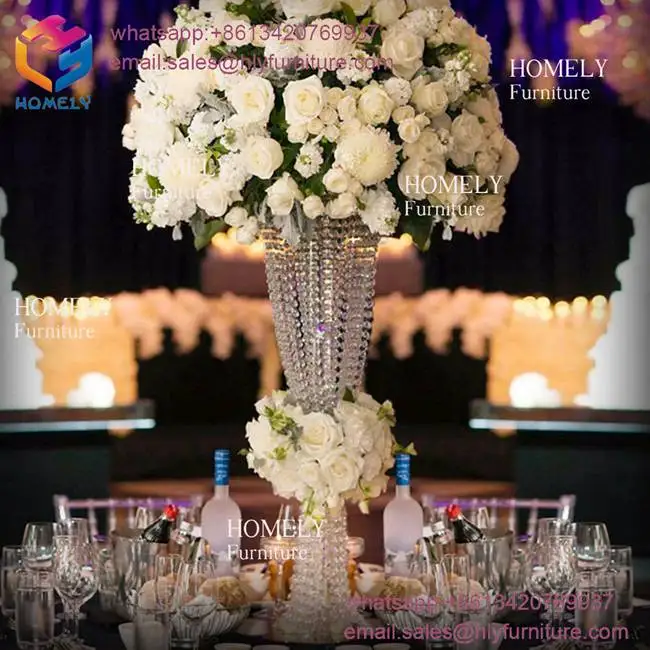 Hly Acrylic Centerpiece Table Centerpiece For Party Crystal Wedding