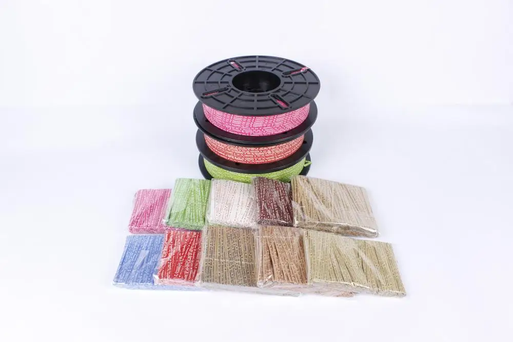 7" Pet Twist Tie/ Check Twist Tie/colorful Metal Wire Pet Twist Ties