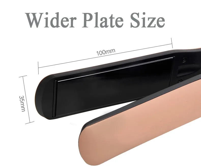 Private label flat irons wholesale, brand names of 450F nano titanium hair straightener