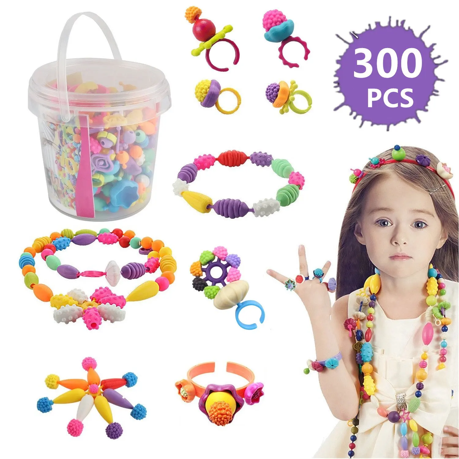 diy pop arty beads