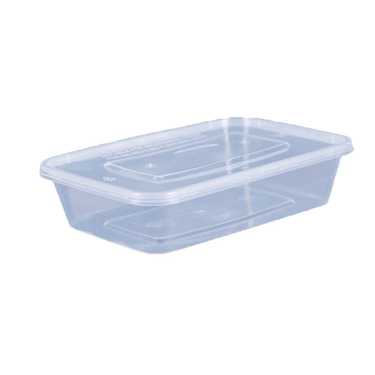 500ml Disposable Microwave Food Storage Box Containers - Buy 500ml ...