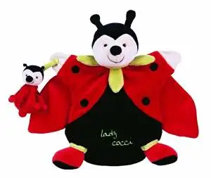 doudou et compagnie lamb slippers