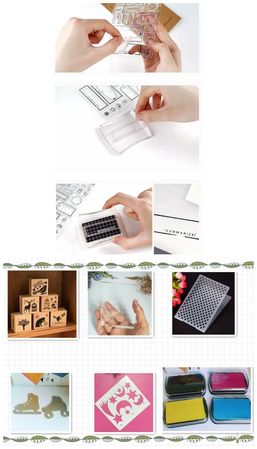 Wholesale Transparent Silicone Clear Stamp Diy Scrapbooking Craft