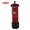 DECORATIVE RED POST OFFICE MONEY BOX 1:6-SCALE