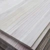 Factory Price Natural Color Paulownia board Edge Glued Solid Wood Board Paulownia Wood Price