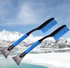 Snow Brush with Foam Grip/3 Row Brush Ice And Snow Shovel Winter Ice Removing Shovel Snow Brush