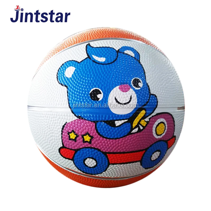 Wholesale Custom Mini Rubber Toy Basketballs For Kids Indoor Games