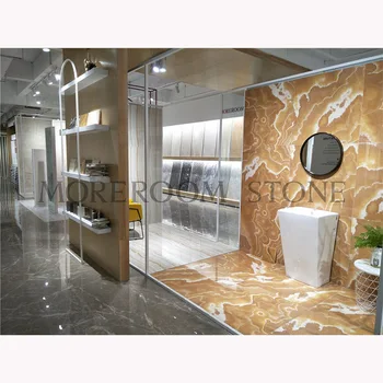 Foshan Bathroom Design Glazed Honey Onyx Ceramic Tile Buy