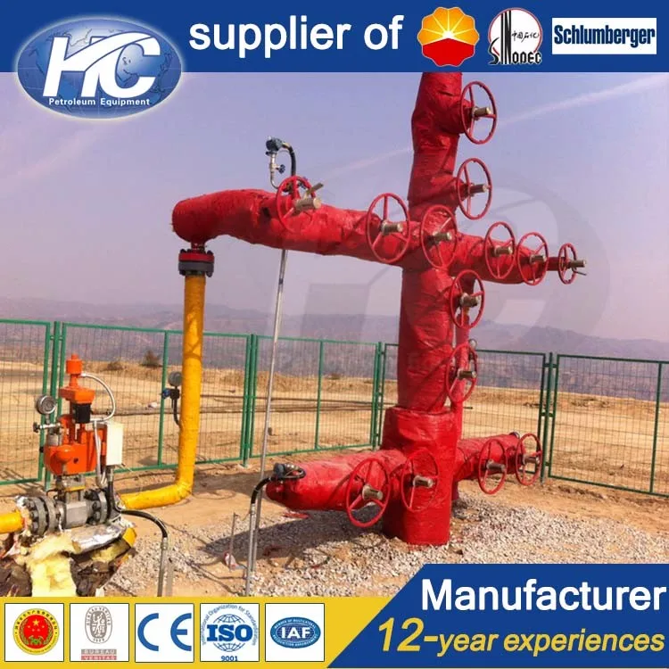 High Pressure Oil Field Christmas Tree / Oil And Gas Xmas Tree / Xmas Tree Drilling From China ...