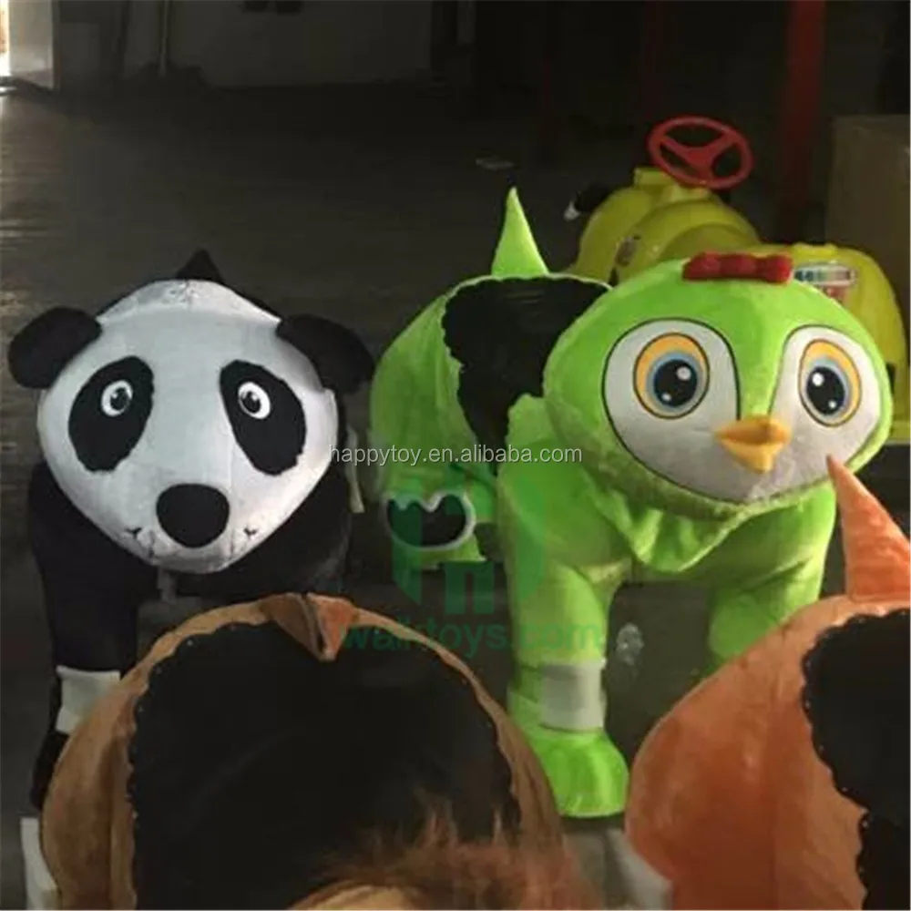 motorized plush animal scooters