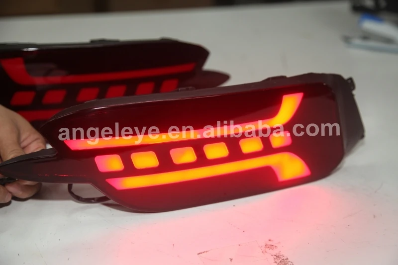 LED Bumper light for Honda for Civic 2016-2018 Dark Red