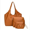 Wholesale Women New High Quality Leather Four Sets Fashion Bags