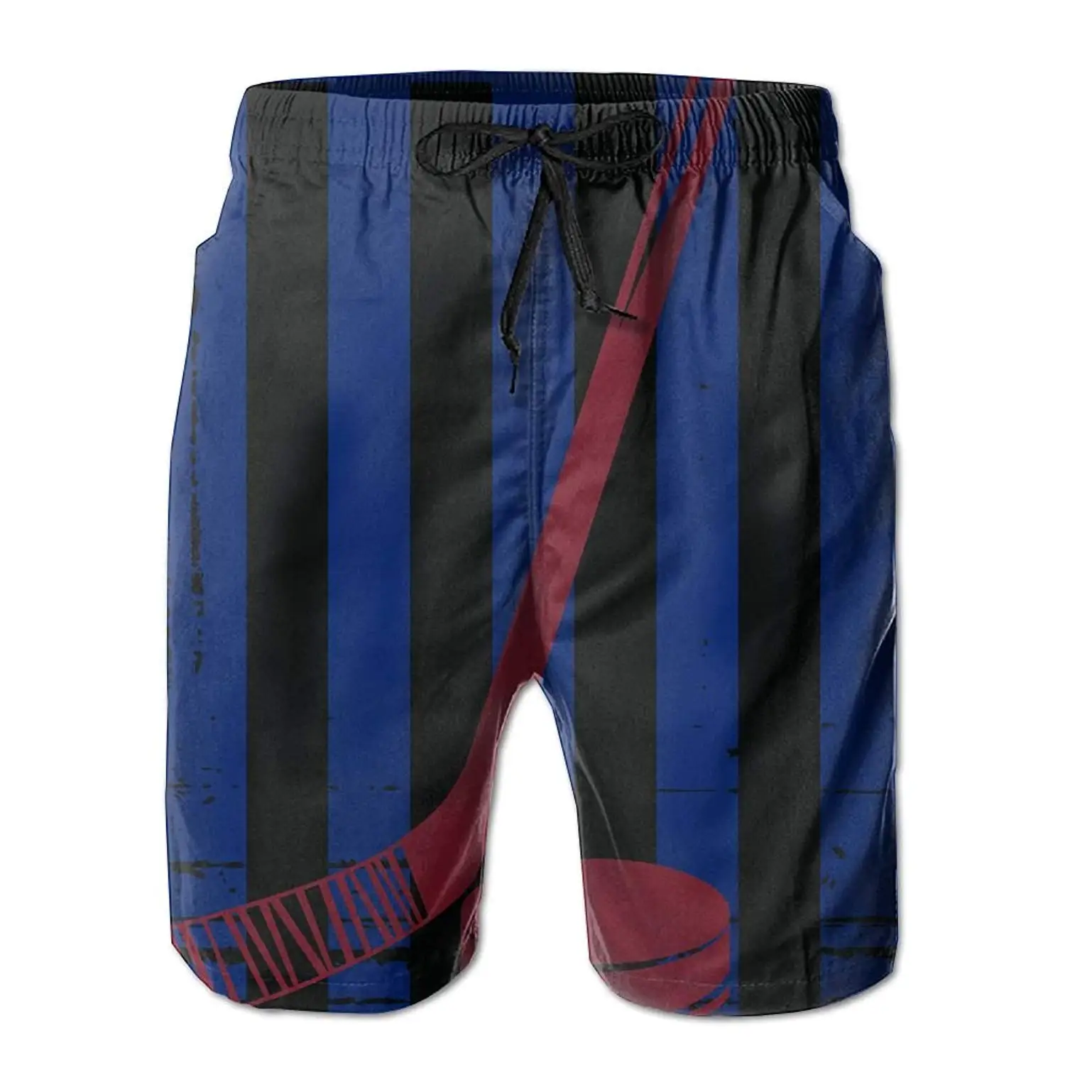 YOIGNG Boardshorts Funny Shark Mens Quick Dry Swim Trunks Beach Shorts