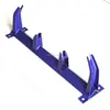 hebei manufacture steel pipe conveyor trough idler frame,conveyor roller bracket