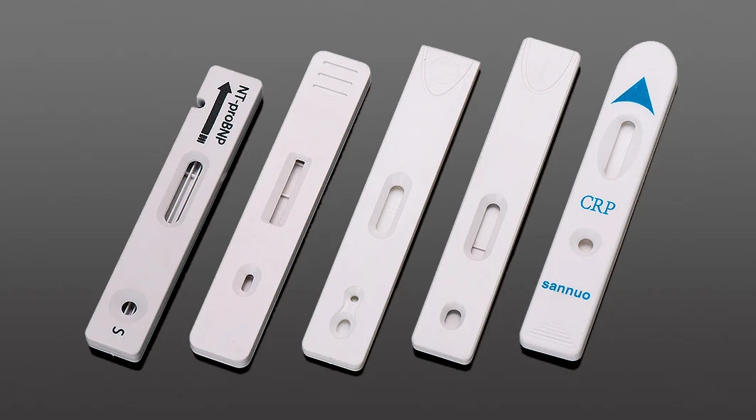 Lateral Flow Rapid ABS Plastic Test Cassette - 99% Accuracy
