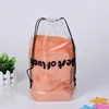 promotional flexible making machine shoe dust plastic drawstring bag pack