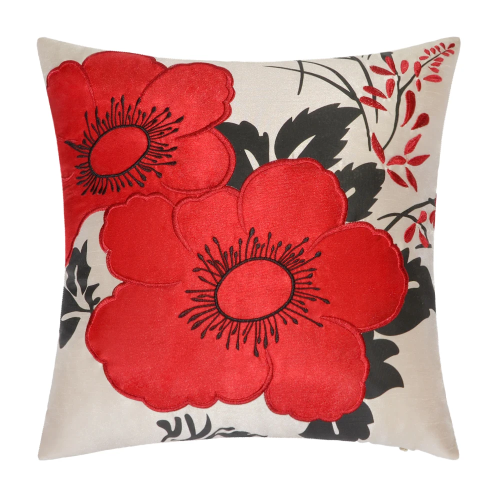 China Cushion Factory Machine Embroidery Designs Cushion Pillow