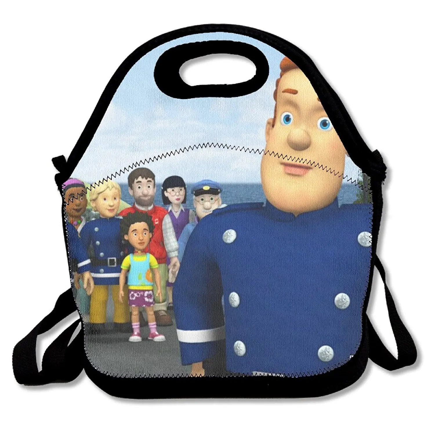 fireman sam lunch bag