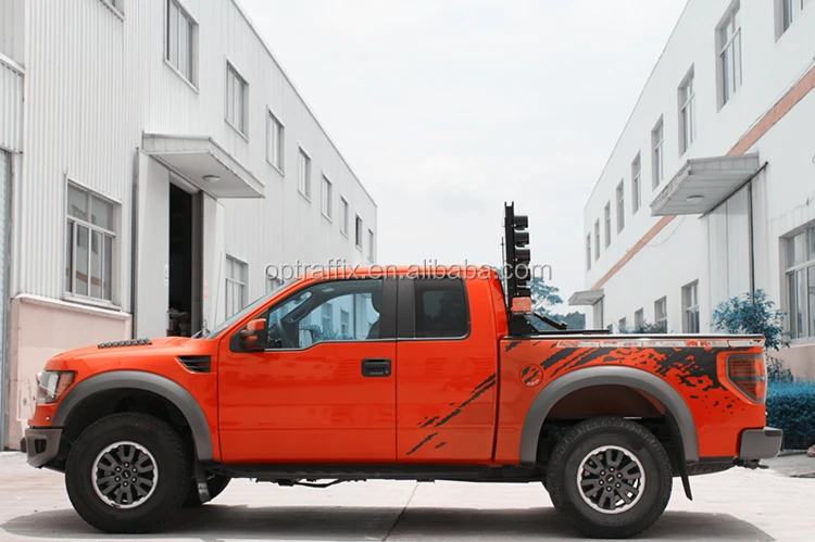 illuminating LED flashing 13 15 25 50 lamps aluminum truck vehicle mounted arrow boards