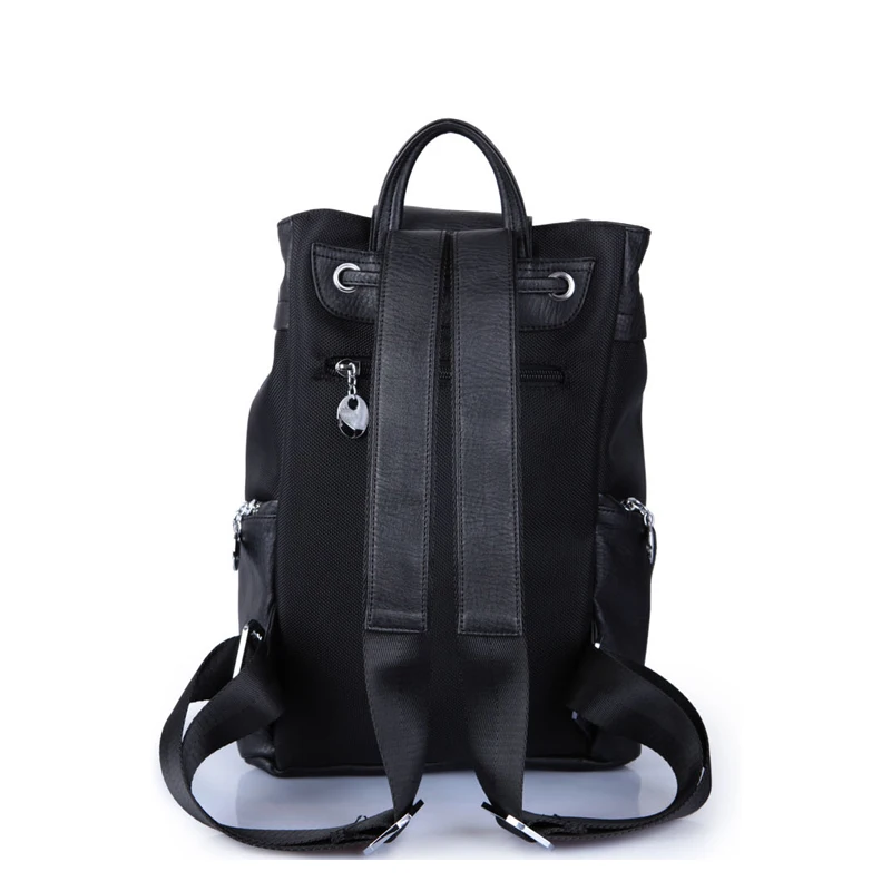 mochilas Free customized design women nylon school backpacks classic trendy college anti theft fashion girl smart travelling backpack bag