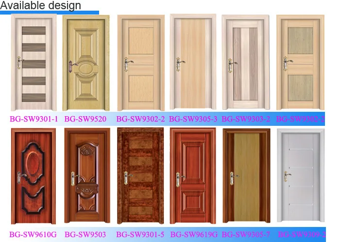Bg-sw655d Types Interior Door Frames/steel Insert Wood Interior ...