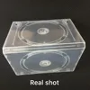China wholsale clear transparent cd dvd case with Lock