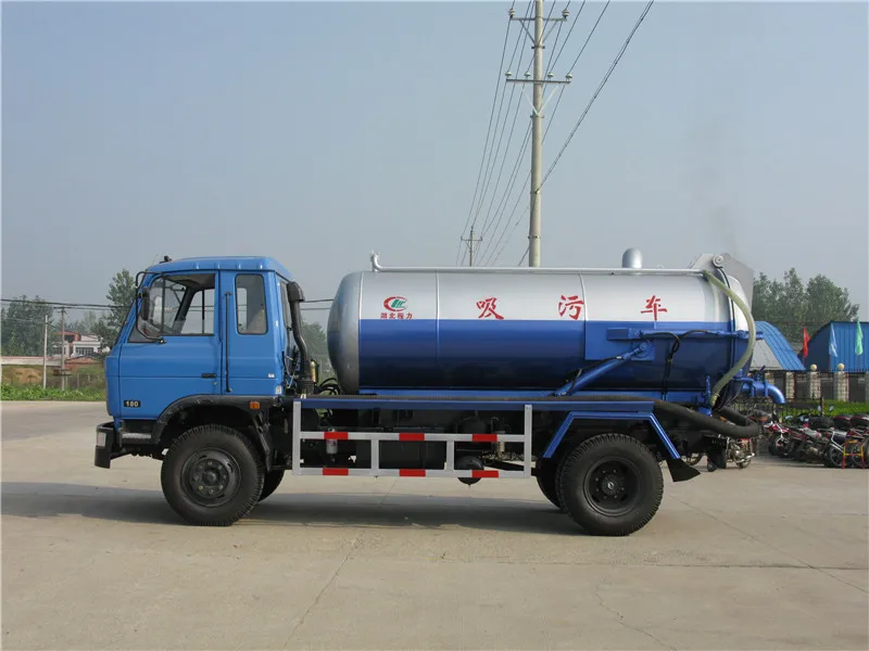 The Parameters of 6CBM Sewage Suction Truck
