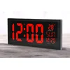 New design LED Digital Wall Clock with World Time Daylight saving time