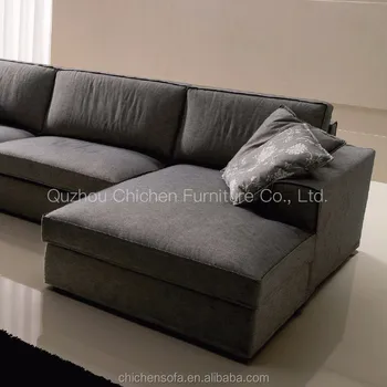 Latest Design Italian Style Aviator Sofa Commercial L Shaped White Italian Style Aviator Sofa Commercial